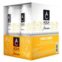 Aqua Carpatica Ανθρακούχο Νερό Peach & Mango 4x330ml