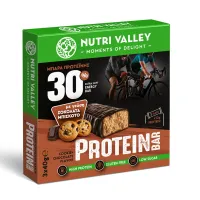Μπάρα Πρωτεΐνης Cookies & Choco Nutri Valley 3x40gr