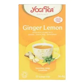 YOGI TEA Αφέψημα Ginger Lemon Bio 17x1.8g
