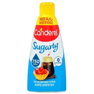 CANDEREL Υποκατάστατο Ζάχαρης Sugarly Υγρό 205ml