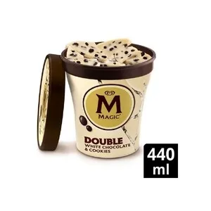 Magic Παγωτό Οικογενειακό White Cookie 440ml