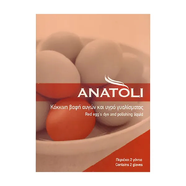 ANATOLI Βαφή Αυγών Κόκκινη 3g