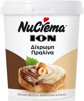 NUCREMA ΒΑΖΟ ΔΙΧΡΩΜΗ 380ΓΡ.