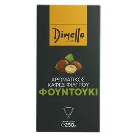 αρωματικός καφές φίλτρου φουντούκι ή καραμέλα 250γρ.