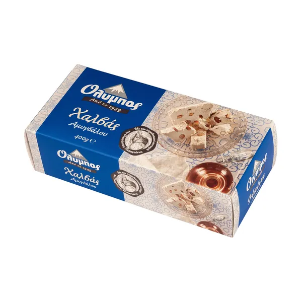 Χαλβάς ΟΛΥΜΠΟΣ με Αμύγδαλο Χωρίς γλουτένη 400g