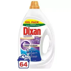 Dixan Υγρό Απορρυπαντικό Πλυντηρίου Ρούχων Lavender Freshness 2,88lt 64μεζ