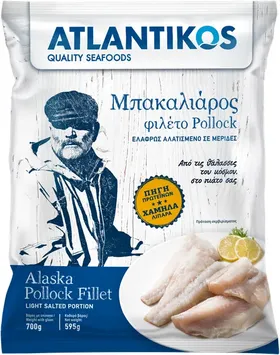 μπακαλιάρος φέτα 595g