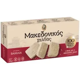 Χαλβάς ΜΑΚΕΔΟΝΙΚΟΣ βανίλια ή σοκολάτα 40gr
