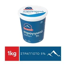 Γιαούρτι στραγγιστό 5% 1κιλ