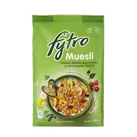 FYTRO Μούσλι Αποξηραμένα Φρούτα 500g