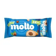MOLTO Κρουασάν με γέμιση Πραλίνα Φουντουκιού 5x50g