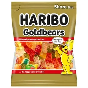 Haribo Χρυσά Αρκουδάκια Καραμέλες Ζελίνια με Γεύση Φρούτων 200gr