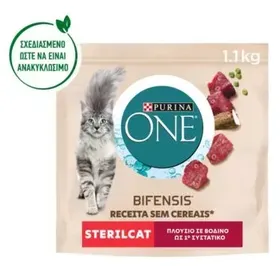 Purina ONE SterilCat Beef Grain Free 1,1kg