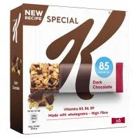 Μπάρες Δημητριακών Special K Dark Chocolate, Kellogg's 6x22g