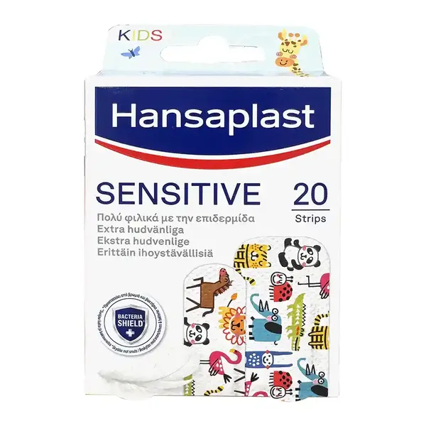 Hansaplast Sensitive Kids Παιδικά Επιθέματα Animals 20τεμ.