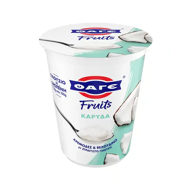Φάγε Fruits Επιδόρπιο Καρύδα 380γρ.