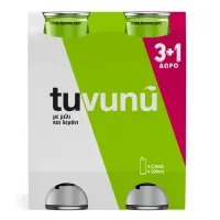 Τσάι του Βουνού με μέλι και λεμόνι Tuvunu 4x330 ml 3+1 δώρο