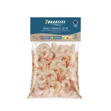 7 ΘΑΛΑΣΣΕΣ - Γαρίδες Α/Κ 400 γρ. (ΚΒ 340 γρ.)