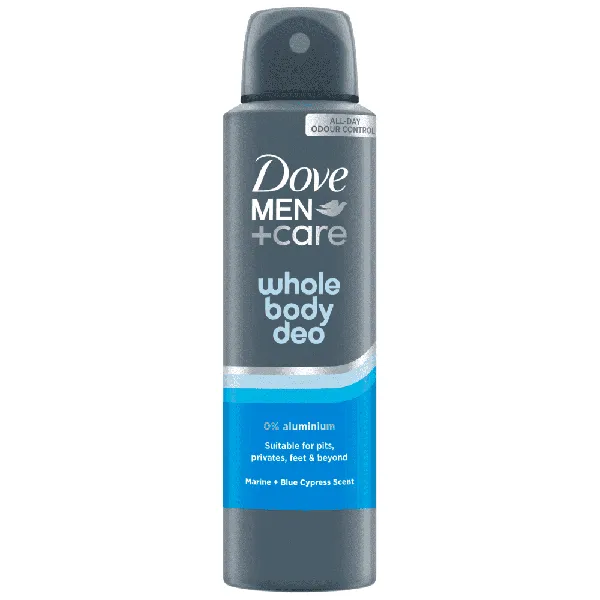 DOVE αποσμητικό για όλο το σώμα Marine & Blue Cypress scent