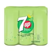 7UP Free Γκαζόζα Χωρίς ζάχαρη 6x330ml