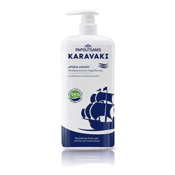 Papoutsanis Karavaki Αφρόλουτρο Δροσιά Αιγαίου 750ml.