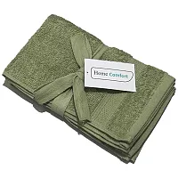 Home Comfort Πετσέτες Πράσινες 30x50cm 100% Βαμβάκι Σετ 2