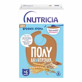 Nutricia Βρεφική Κρέμα Πολυδημητριακά 6+Μηνών 250γρ.