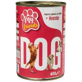 MY FRIENDS κονσέρβα σκύλου με μοσχάρι 400g