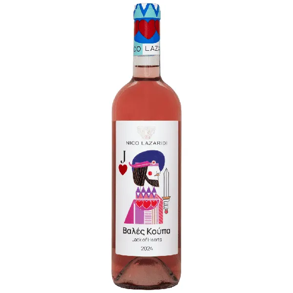ΒΑΛΕΣ ΚΟΥΠΑ Ν. ΛΑΖΑΡΙΔΗ ροζέ οίνος 750ml
