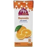 My Gusto Χυμός Πορτοκάλι 250ml