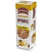 Μαλακά μπισκότα βρώμης ΔΕΡΜΙΣΗΣ chocobanoffee 150gr