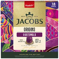 JACOBS Κάψουλες Καφέ Espresso Origins Guatemala 18x5.2g