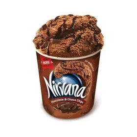 NIRVANA Pralines & Cream ή Chocolate & Choco Chips 420ml