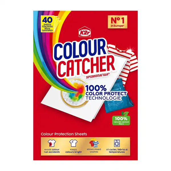 K2R Colour Catcher Χρωμοπαγίδα 40 φύλλα