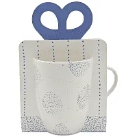 Tabletop Basics Κούπα Πορσελάνης Blue Dots 340ml