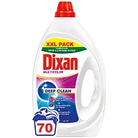 Dixan Υγρό Απορρυπαντικό Πλυντηρίου Ρούχων Multicolor 70μεζ 3,260lt
