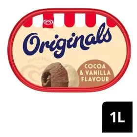 Παγωτό ALGIDA Originals κακάο & βανίλια