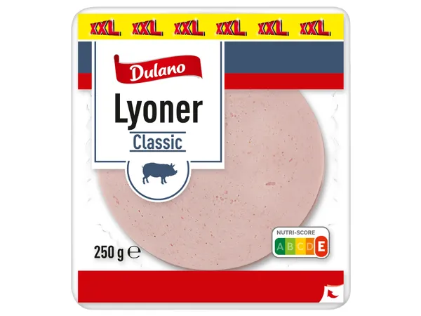 Αλλαντικό Lyoner σε φέτες XXL