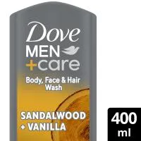 DOVE MEN SHOWER SANDALWOOD&VAN 400ML