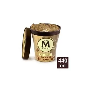 ALGIDA Magic Double Gold Caramel Παγωτό 303gr
