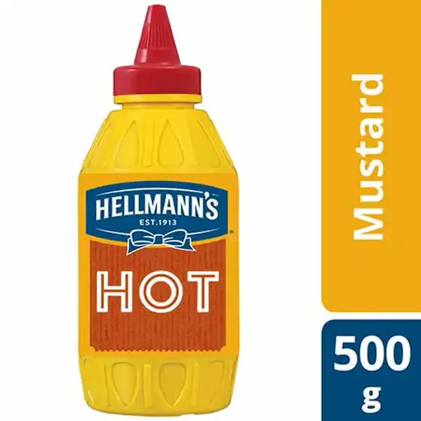 Hellmann's Πικάντικη  Μουστάρδα 500g