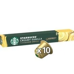 STARBUCKS CREAMY VANILLA FLAVOURED COFFEE
