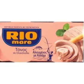 RIO mare Τόνος σε Ελαιόλαδο Αλιευμένος με Καλάμι 2x160g