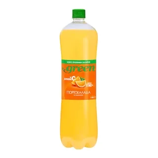 GREEN Πορτοκαλάδα με Ανθρακικό 1.5lt