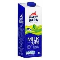 HAPPY BARN Γάλα Μακράς Διάρκειας Ελαφρύ 1lt