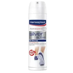 HANSAPLAST Spray Ποδιών Silver Active Αντιβακτηριδιακό 150ml