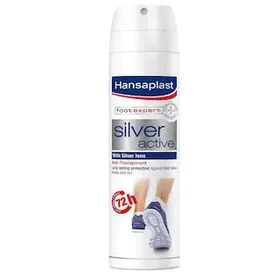 HANSAPLAST Spray Ποδιών Silver Active Αντιβακτηριδιακό 150ml