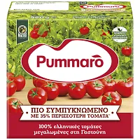 PUMMARO Πιο Συμπυκνωμένος Χυμός Τομάτας 520g