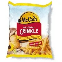McCain Crinkle Σγουρές Πατάτες Κατεψυγμένες 750gr