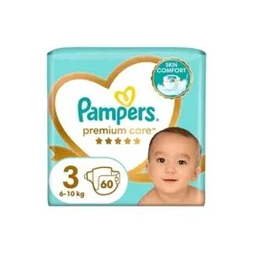 PAMPERS Premium Care No3 Jumbo Ανοιχτή Πάνα 60τεμ.